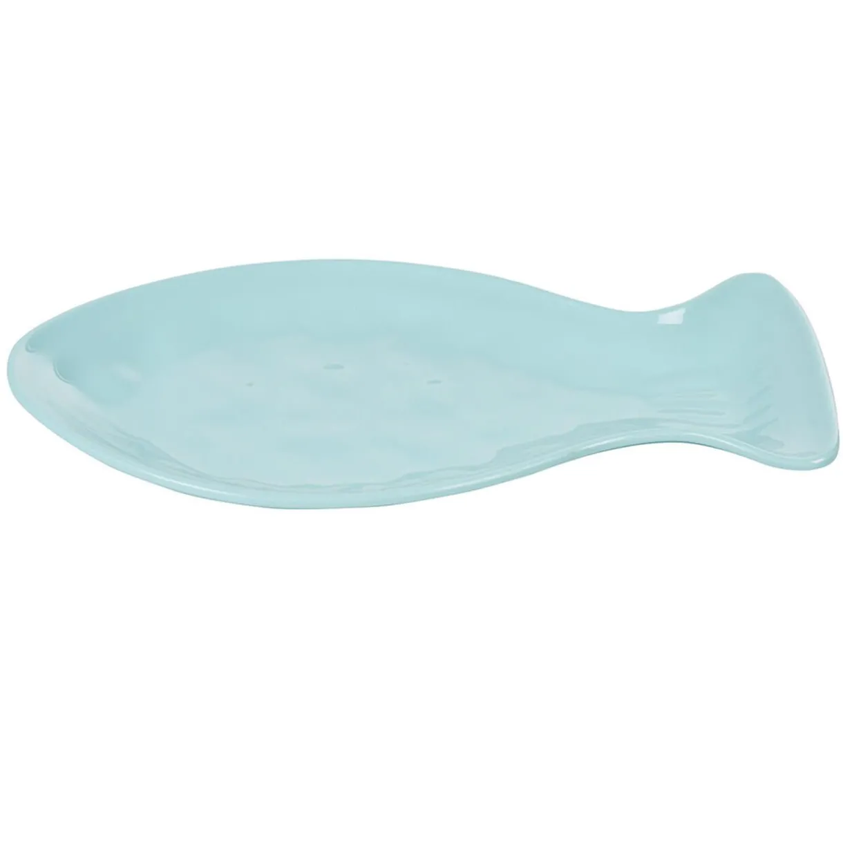 Gifi Assiette en forme de poisson bleu Best