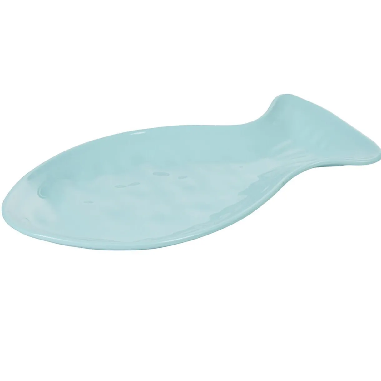 Gifi Assiette en forme de poisson bleu Best