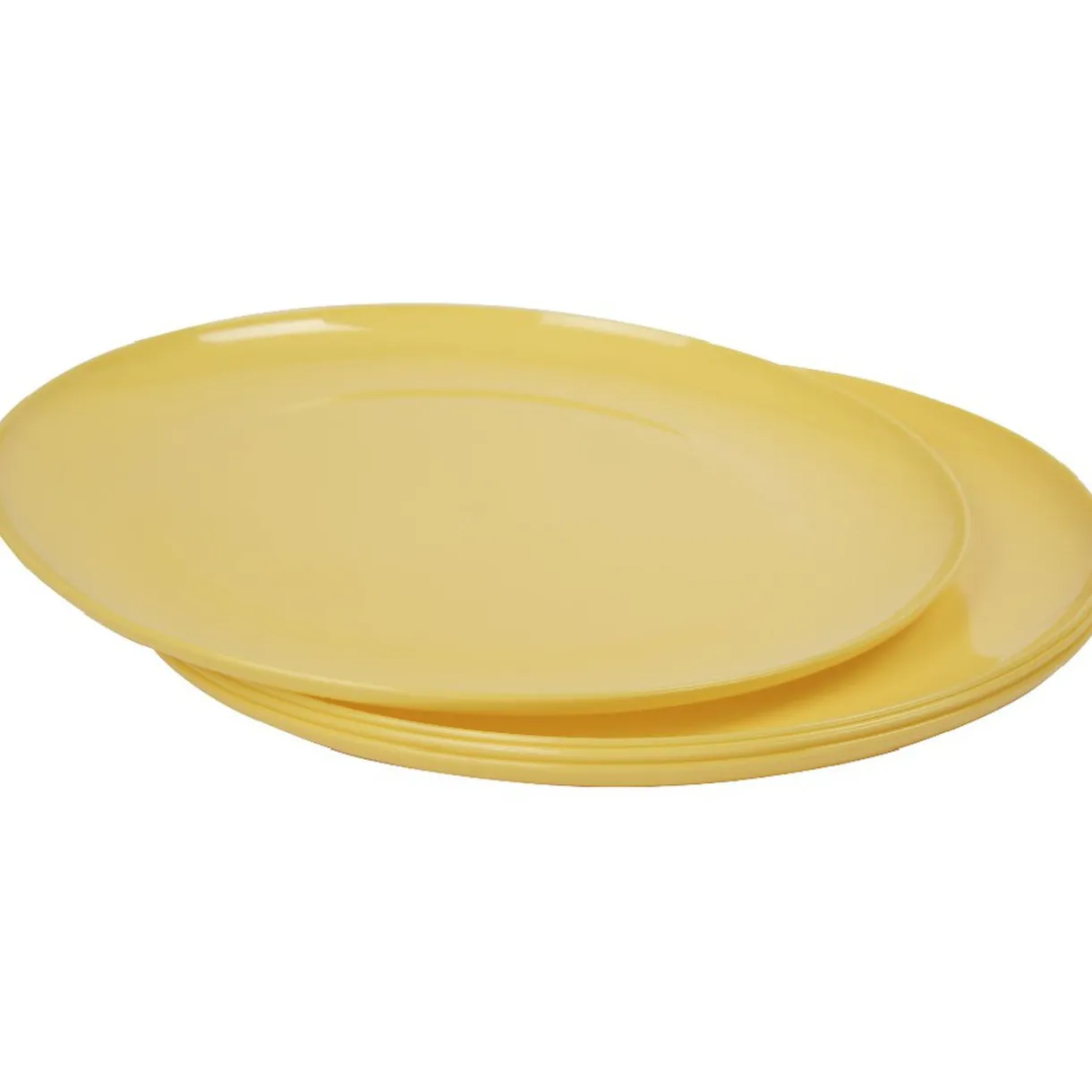 Gifi Assiette en plastique couleur unie x 4