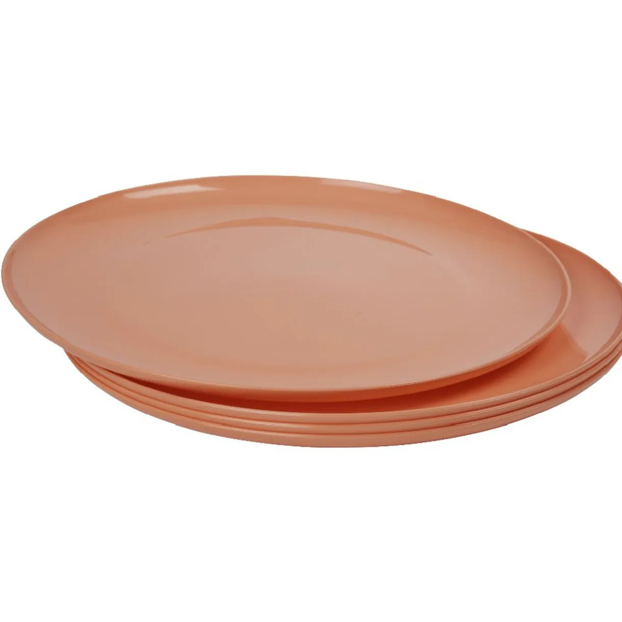 Gifi Assiette en plastique couleur unie x 4