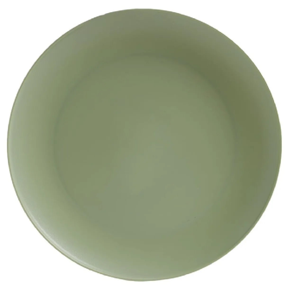 Gifi Assiette plastique réutilisable uni Ø23,5xH2cm
