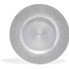 Gifi Assiette plate argenté