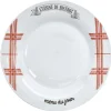Gifi Assiette plate bistrot Discount