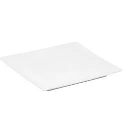 Gifi Assiette plate blanche carrée Clearance
