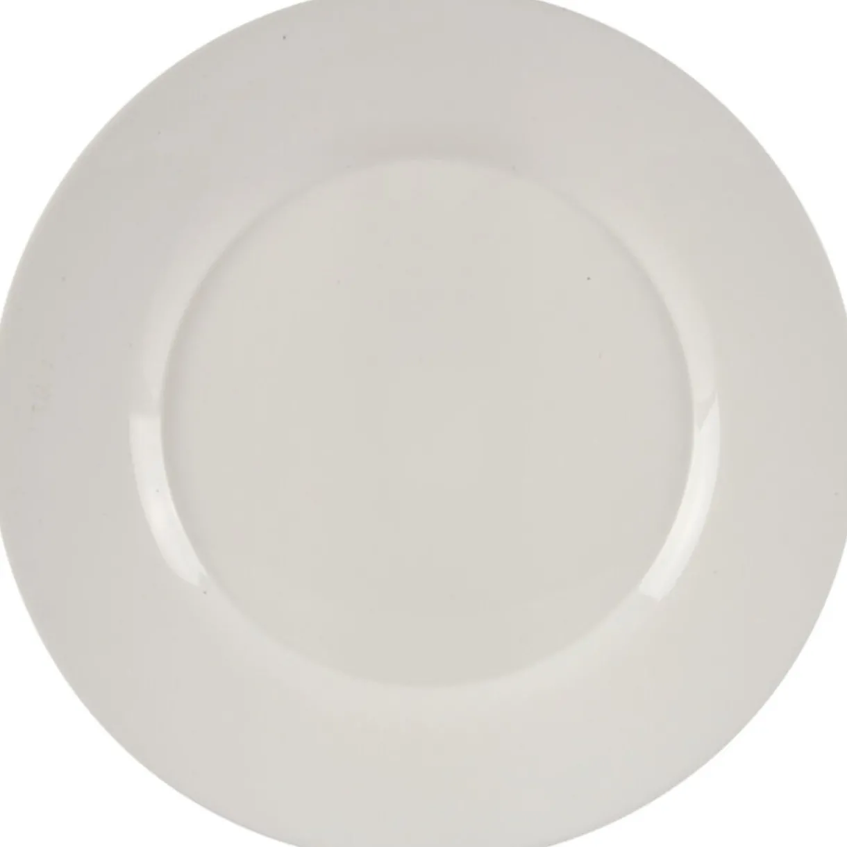 Gifi Assiette plate blanche opale