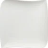 Gifi Assiette plate blanche porcelaine Discount