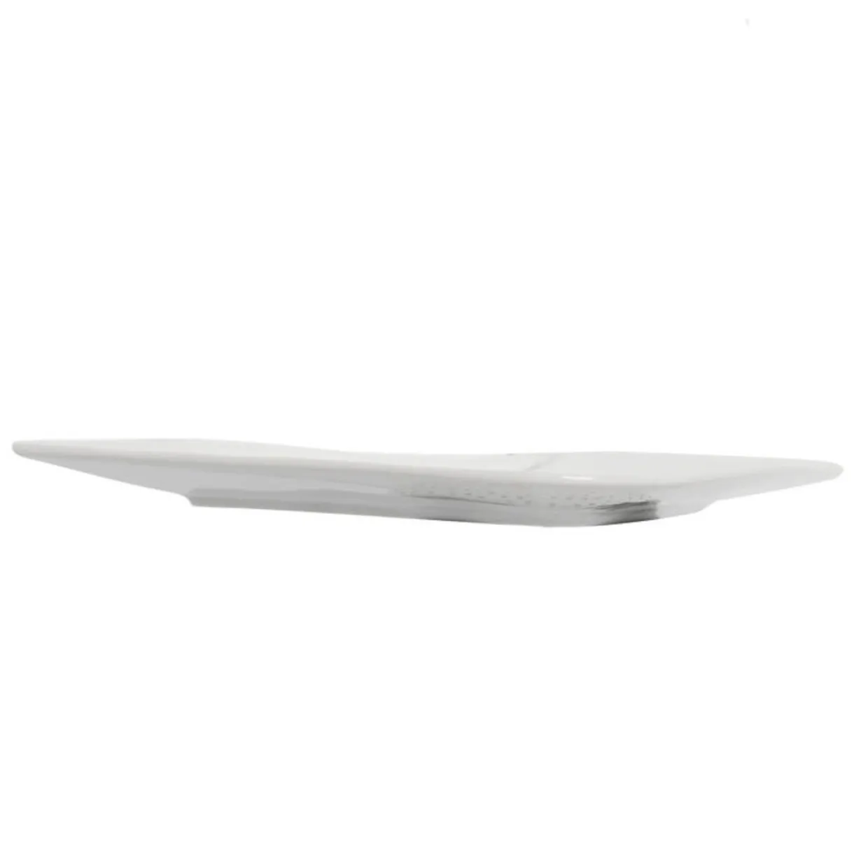 Gifi Assiette plate carrée blanche