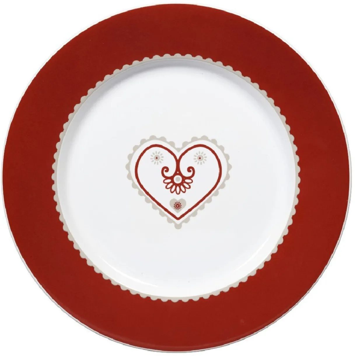 Gifi Assiette plate chalet