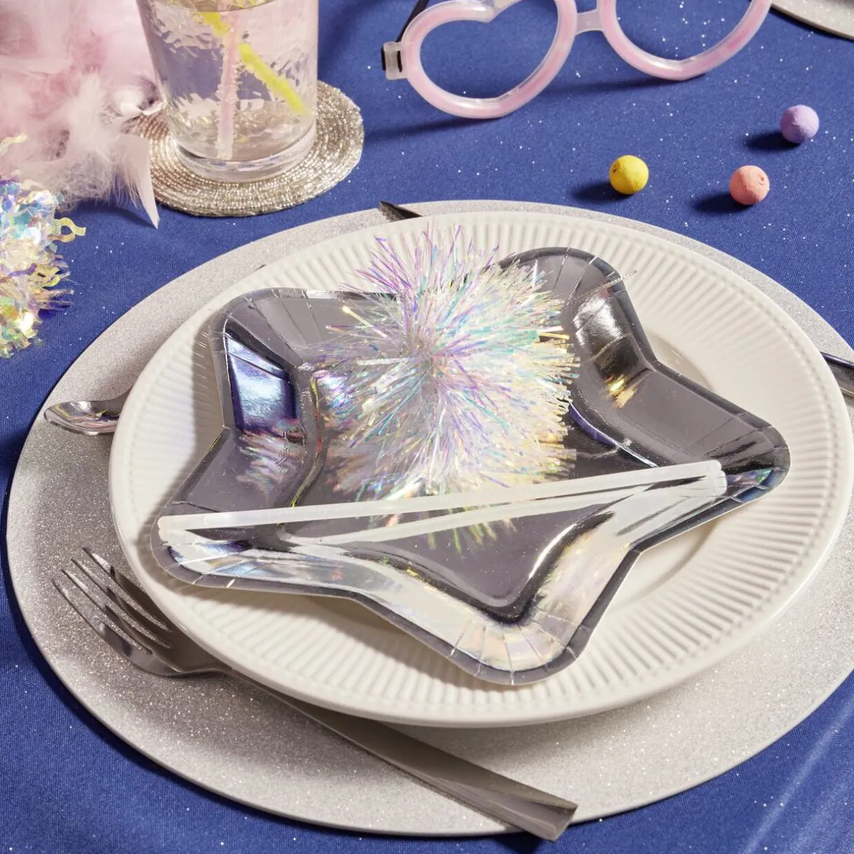 Gifi Assiette plate Colombe en porcelaine blanche Ø27,5cm Clearance