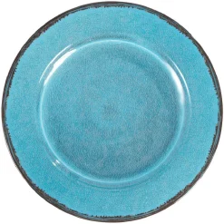 Gifi Assiette plate effet craquelé