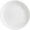 Gifi Assiette plate en céramique blanc Ø27cm