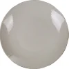 Gifi Assiette plate en faïence motif rosace forme ronde