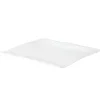 Gifi Assiette plate forme losange blanc