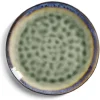 Gifi Assiette plate grès vert Ø27,5cm