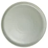 Gifi Assiette plate Julie en grès vert Ø27cm Online
