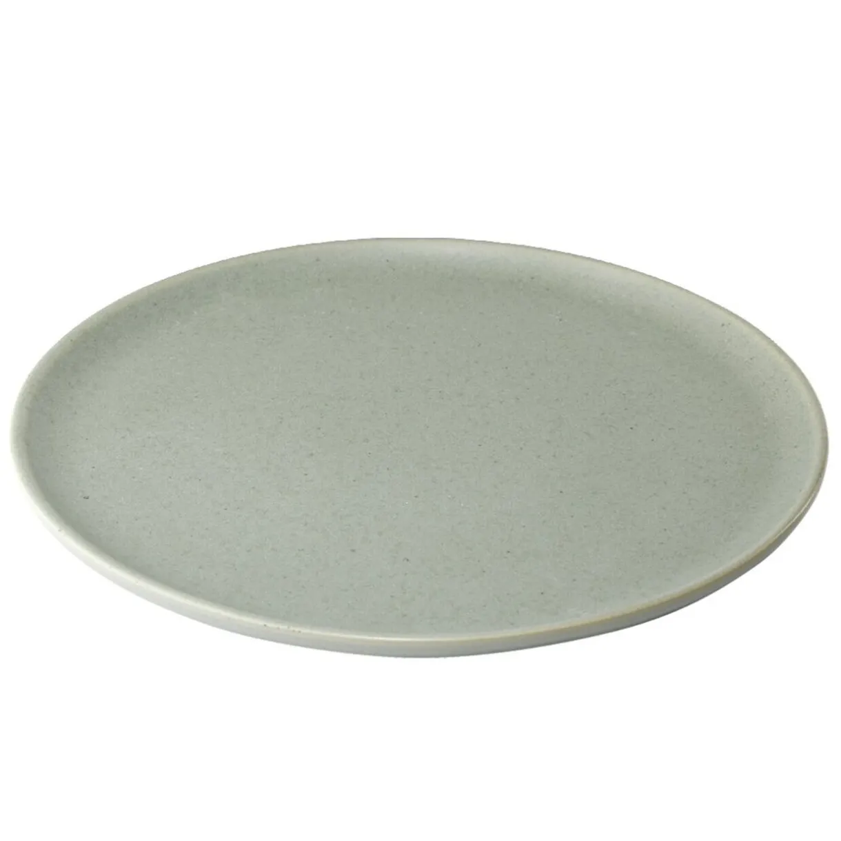 Gifi Assiette plate Julie en grès vert Ø27cm Online