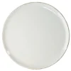 Gifi Assiette plate Lisbonne en grès gris Ø27cm Hot