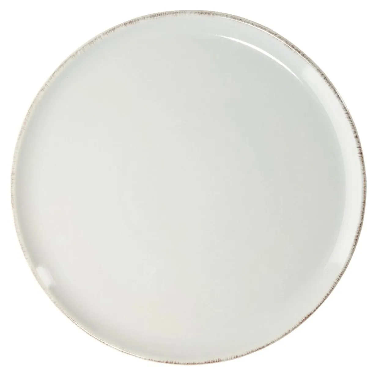 Gifi Assiette plate Lisbonne en grès gris Ø27cm Hot