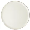 Gifi Assiette plate Lisbonne en grès beige Ø27cm Outlet