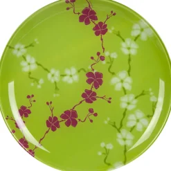 Gifi Assiette plate Luminarc vert Kashima Hot