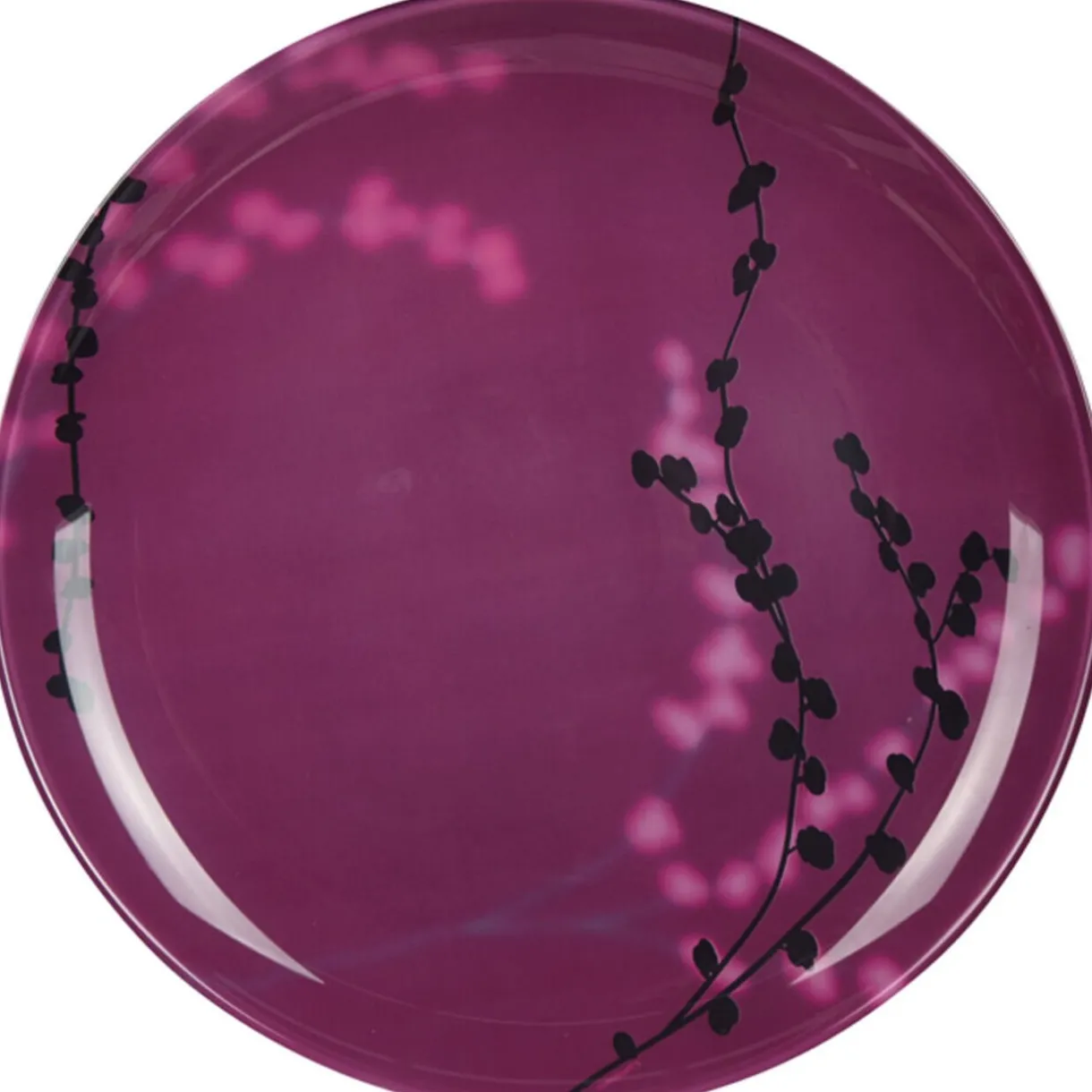 Gifi Assiette plate Luminarc violet Kashima Hot