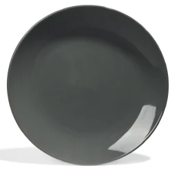 Gifi Assiette plate Madrid Ø27cm faïence grise Discount