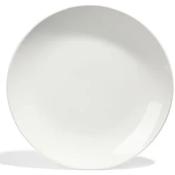 Gifi Assiette plate Madrid Ø27cm faïence blanche New