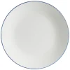 Gifi Assiette plate porcelaine blanc Ø26,5cm