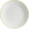 Gifi Assiette plate porcelaine blanc Ø26,5cm
