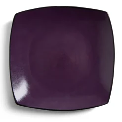 Gifi Assiette plate rectangulaire grès 27,5x27,5cm Best