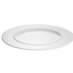 Gifi Assiette plate ronde blanche unie Galaxy
