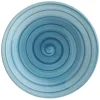 Gifi Assiette plate ronde déco spirale Ø25 cm