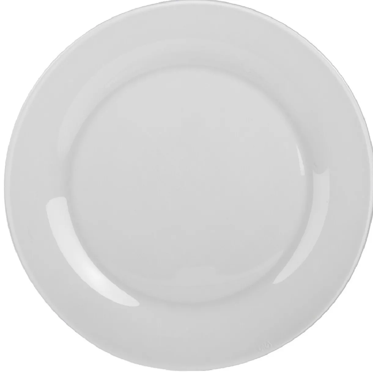 Gifi Assiette plate ronde Luminarc blanche Zana