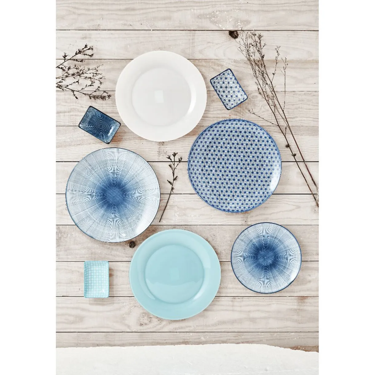 Gifi Assiette plate ronde Luminarc blanche Zana