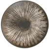 Gifi Assiette plate ronde motifs noirs et gris