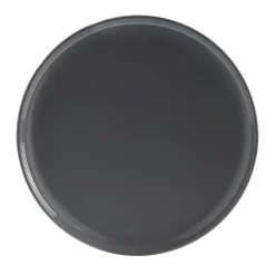 Gifi Assiette plate ronde Oslo grise