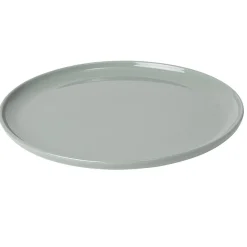 Gifi Assiette plate ronde Oslo vert d'eau