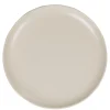 Gifi Assiette plate ronde uni taupe mat