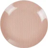 Gifi Assiette plate rose zebrée collection Crazy