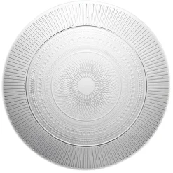 Gifi Assiette ronde plate en verre transparent Luminarc Louison ø 25 cm