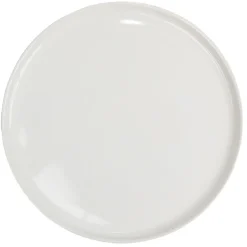 Gifi Assiette ronde plate Nordic porcelaine blanc