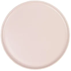 Gifi Assiette ronde plate Nordic porcelaine rose