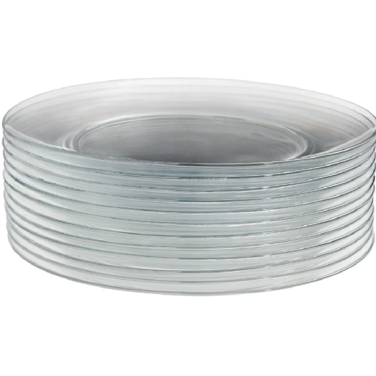 Gifi Assiette x12 verre Duralex New