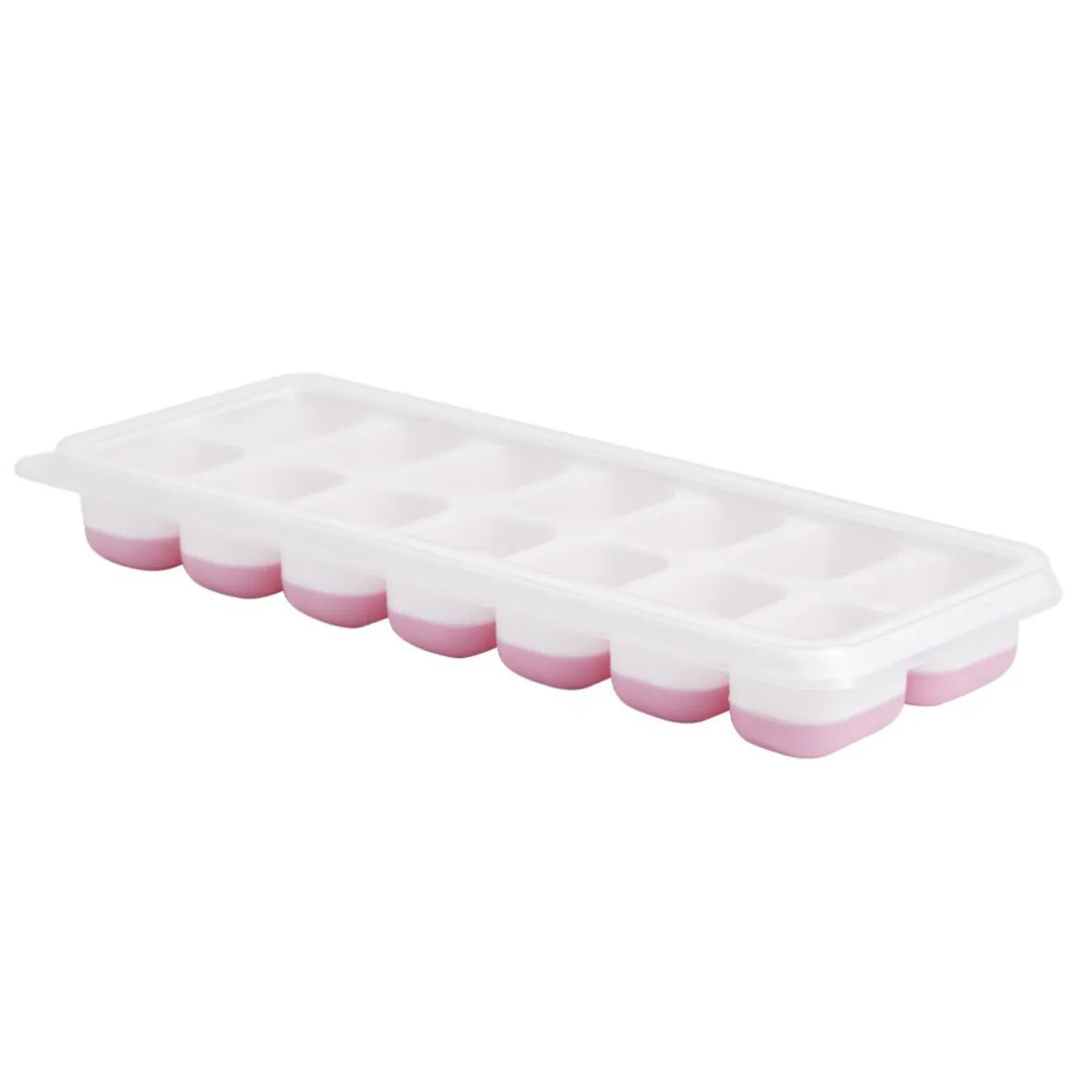 Gifi Bac à 14 glaçons avec couvercle 21x8cm - 3 coloris Best