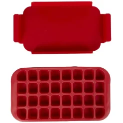 Gifi Bac à glaçons en plastique rouge
