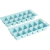 Gifi Bac à glaçons en plastique vert x2