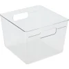 Gifi Bac de rangement carré transparent pour frigo 5,5L Outlet