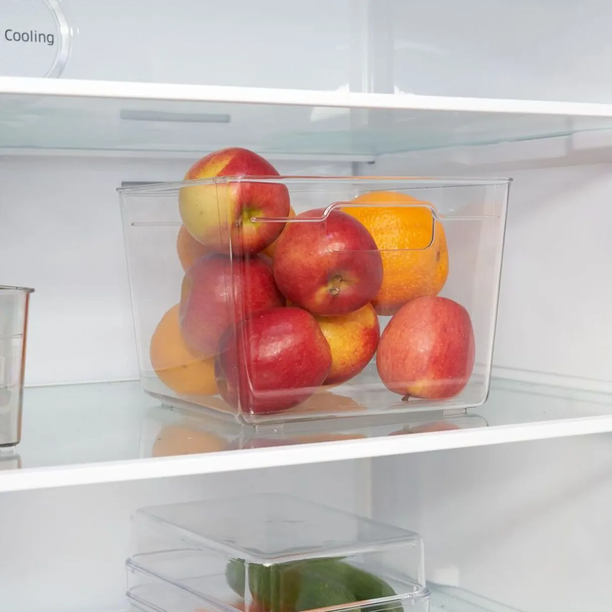 Gifi Bac de rangement carré transparent pour frigo 5,5L Outlet