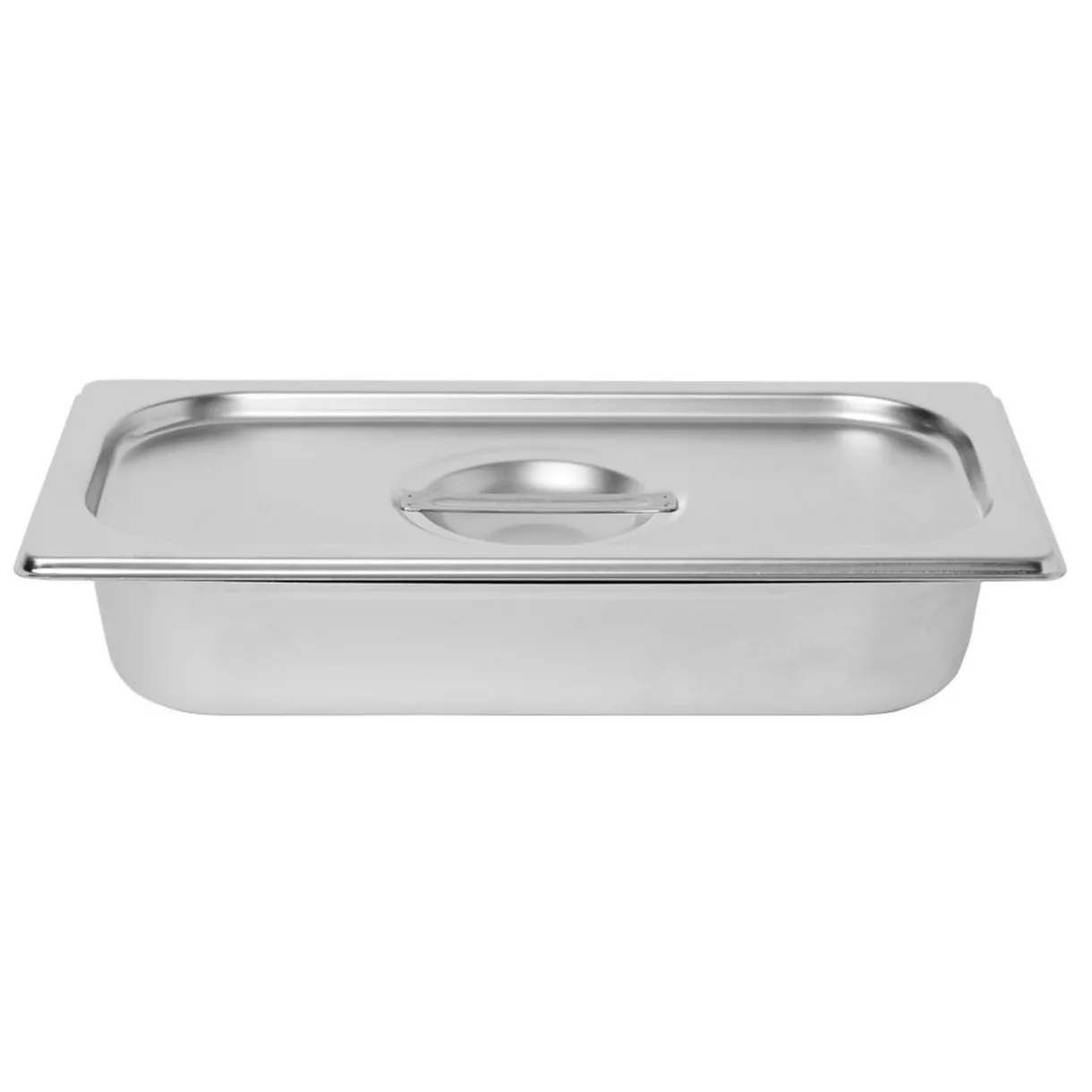 Gifi Bac inox avec couvercle préparation conservation L.32,5 cm Sale
