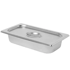 Gifi Bac inox avec couvercle préparation conservation L.32,5 cm Sale
